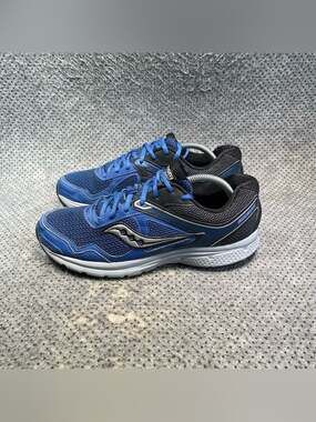 Saucony Cohesion Blue Running Shoes No Insoles Size 9 Men’s